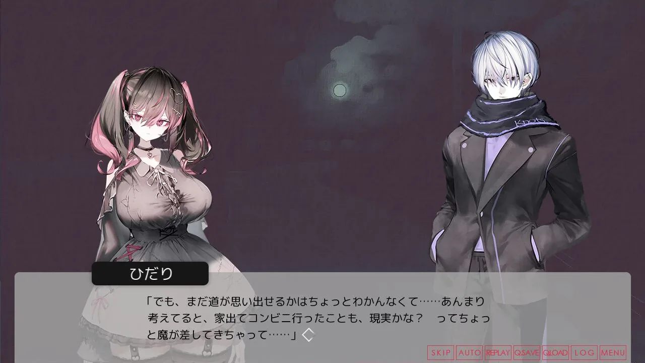 月之少女、河中天使、成神之刻。：围巾造型与不同双人对白